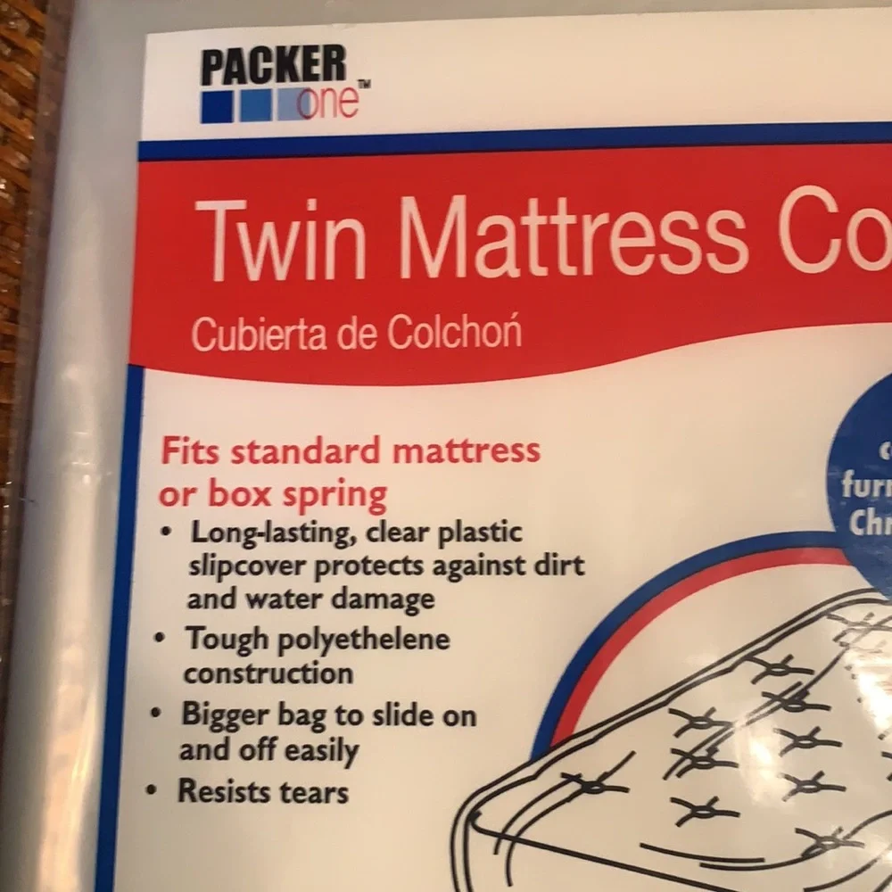 Twin Mattress Cover Pillow Top Fits Standard mattress or Box Spring 39x14x91